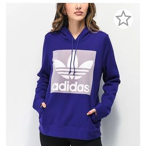 Purple Long Sleeve Hoodie